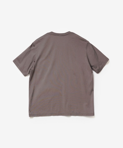 VEIN (ヴェイン)の「100/3 スエードジャージー ピアスド S/S TEE / 100/3 SUEDE JERSEY PIERCED S/S TEE(Tシャツ/カットソー・メンズ・ブラック/ライトブラウン/ホワイト・3/2/1)」の7枚目の写真