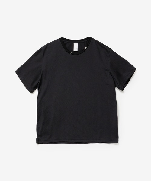 VEIN (ヴェイン)の「100/3 スエードジャージー ピアスド S/S TEE / 100/3 SUEDE JERSEY PIERCED S/S TEE(Tシャツ/カットソー・メンズ・ブラック/ライトブラウン/ホワイト・3/2/1)」の8枚目の写真