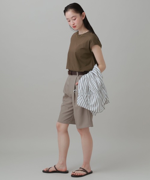 LAKOLE(ラコレ)の「タックハーフパンツ / 848925(その他パンツ・レディース・ベージュ/ブラック/グレー・MEDIUM/LARGE)」の20枚目の写真