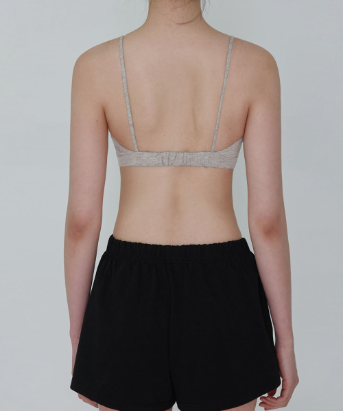 DEVIWEAR(デヴィウェア)の「シアリングVネックブラトップ DEVI-TS0059-メランジグレー(チューブトップ・レディース・ミックスグレー・SMALL/MEDIUM/LARGE)」の5枚目の写真