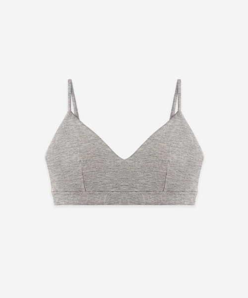 DEVIWEAR(デヴィウェア)の「シアリングVネックブラトップ DEVI-TS0059-メランジグレー(チューブトップ・レディース・ミックスグレー・SMALL/MEDIUM/LARGE)」の6枚目の写真