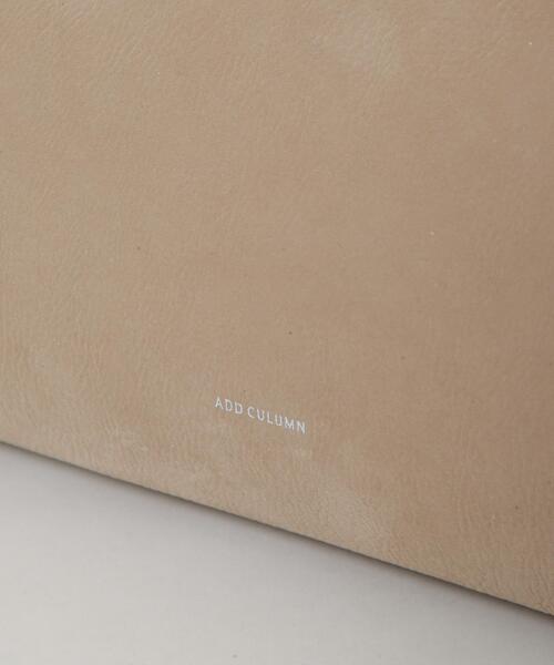 ADD CULUMN（アドカラム）の「ADD CULUMN/PAGE BOSTON BEG（ボストンバッグ・レディース・ベージュ・FREE）」の6枚目の写真