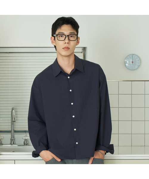 セール】26 SS セミクロップバイオウォッシュシャツ (8カラー)（シャツ