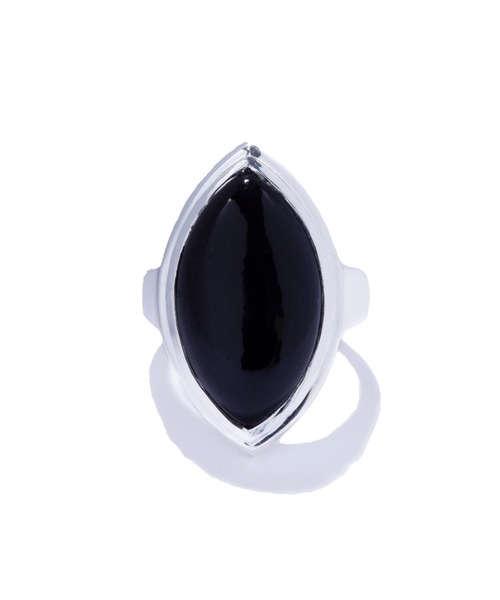 quip queint(クイップクエイント)の「【quip queint】nebula ring onyx/ネビュラ リング オニキス QU286(リング・レディース・シルバー・15 /13/11/9)」の3枚目の写真