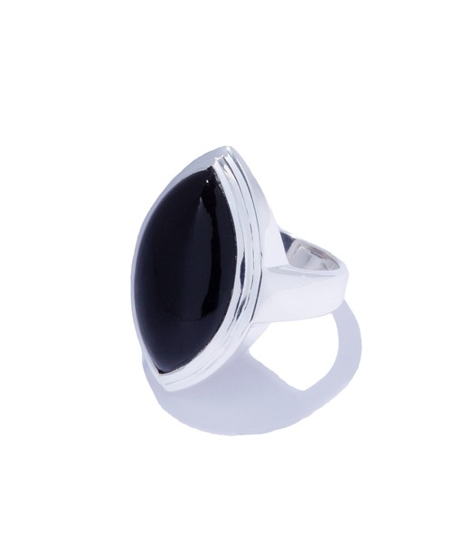 quip queint(クイップクエイント)の「【quip queint】nebula ring onyx/ネビュラ リング オニキス QU286(リング・レディース・シルバー・15 /13/11/9)」の4枚目の写真