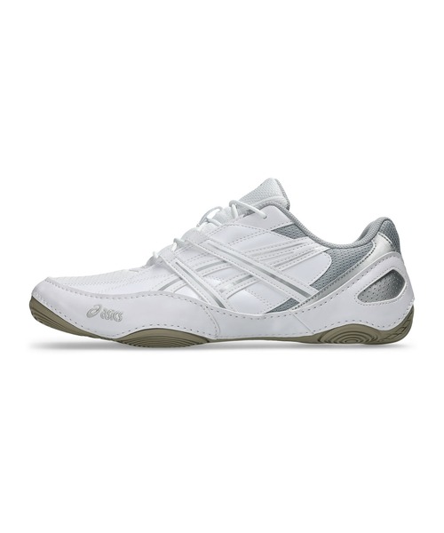 ASICS（アシックス）の「HYPERSYNC / ハイパーシンク（スニーカー・レディース・ホワイト×グレー・29.5/29/27/28/26.5/27.5/23/24/25.5/23.5/25/26/22.5/24.5/28.5）」の8枚目の写真
