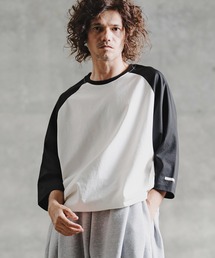 mlt5758-Smooth Jersey 3-4 Sleeve Raglan T-shirt 7分袖ラグランTシャツ(211-020-gla-cg)