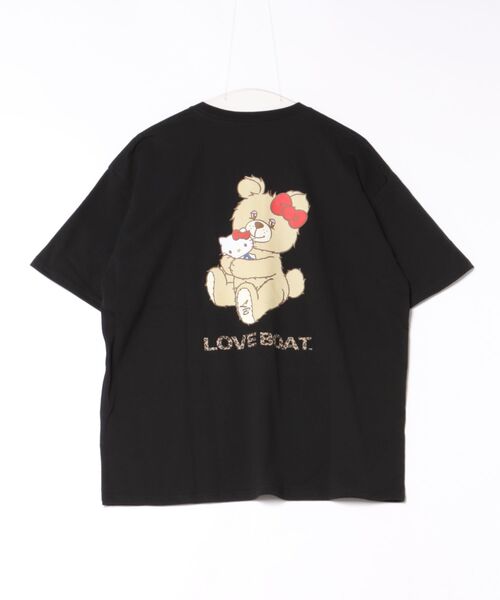LOVE BOAT(ラブ・ボート)の「LOVEBOAT×KITTY Tシャツ(Tシャツ/カットソー・レディース・ブラック系その他/ブラック・M/L)」の3枚目の写真