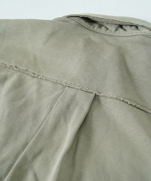 EGO TRIPPING(エゴトリッピング)の「ms6590-SWEAT OVER SHIRTS スウェットシャツ(616754)(シャツ/ブラウス・メンズ・チャコール/グレー/レッド/ブラック・46/48)」の16枚目の写真
