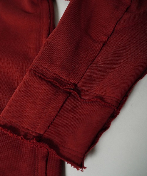 EGO TRIPPING(エゴトリッピング)の「ms6590-SWEAT OVER SHIRTS スウェットシャツ(616754)(シャツ/ブラウス・メンズ・チャコール/グレー/レッド/ブラック・46/48)」の10枚目の写真