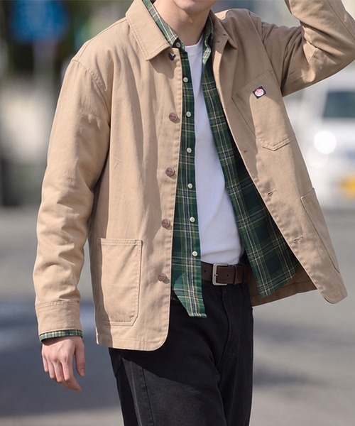 RED KAP（レッドキャップ）の「【RED KAP】限定商品 別注 CHINO COVERALL（カバーオール・メンズ・ブラウン/ベージュ/ブラック・M/S/L/LL）」の3枚目の写真