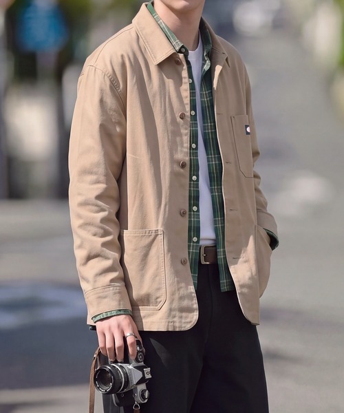 RED KAP（レッドキャップ）の「【RED KAP】限定商品 別注 CHINO COVERALL（カバーオール・メンズ・ブラウン/ベージュ/ブラック・M/S/L/LL）」の13枚目の写真
