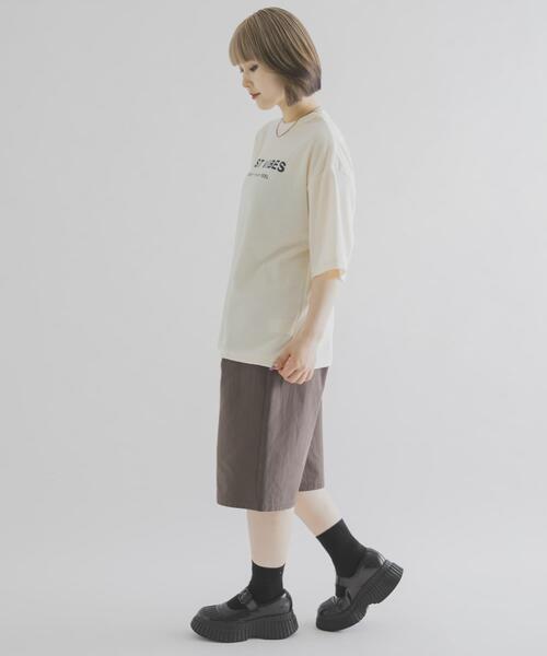 THE GOODLAND MARKET(ザグッドランドマーケット)の「ザ グッドランド マーケット PILE VIBES TEE(Tシャツ/カットソー・レディース・ピンク/ブルー/アイボリー/ミント・3/1)」の9枚目の写真