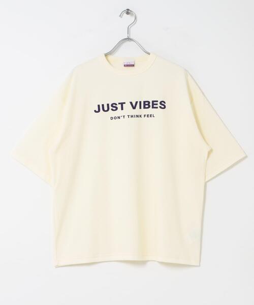 THE GOODLAND MARKET(ザグッドランドマーケット)の「ザ グッドランド マーケット PILE VIBES TEE(Tシャツ/カットソー・レディース・ピンク/ブルー/アイボリー/ミント・3/1)」の11枚目の写真