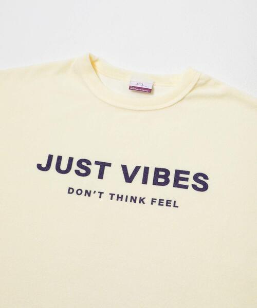 THE GOODLAND MARKET(ザグッドランドマーケット)の「ザ グッドランド マーケット PILE VIBES TEE(Tシャツ/カットソー・レディース・ピンク/ブルー/アイボリー/ミント・3/1)」の12枚目の写真