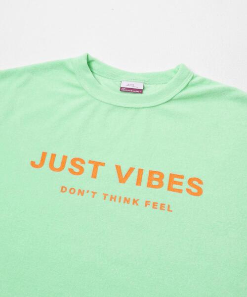 THE GOODLAND MARKET(ザグッドランドマーケット)の「ザ グッドランド マーケット PILE VIBES TEE(Tシャツ/カットソー・レディース・ピンク/ブルー/アイボリー/ミント・3/1)」の20枚目の写真