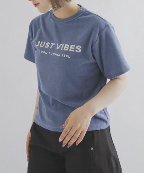 THE GOODLAND MARKET(ザグッドランドマーケット)の「ザ グッドランド マーケット PILE VIBES TEE(Tシャツ/カットソー・レディース・ピンク/ブルー/アイボリー/ミント・3/1)」の21枚目の写真