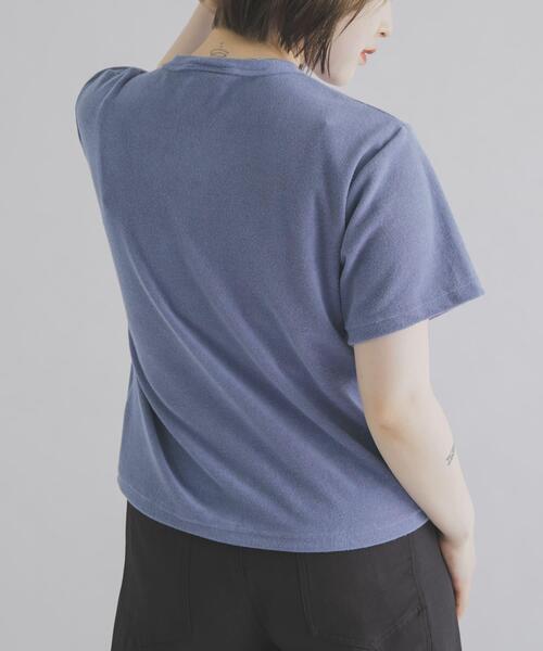 THE GOODLAND MARKET(ザグッドランドマーケット)の「ザ グッドランド マーケット PILE VIBES TEE(Tシャツ/カットソー・レディース・ピンク/ブルー/アイボリー/ミント・3/1)」の22枚目の写真