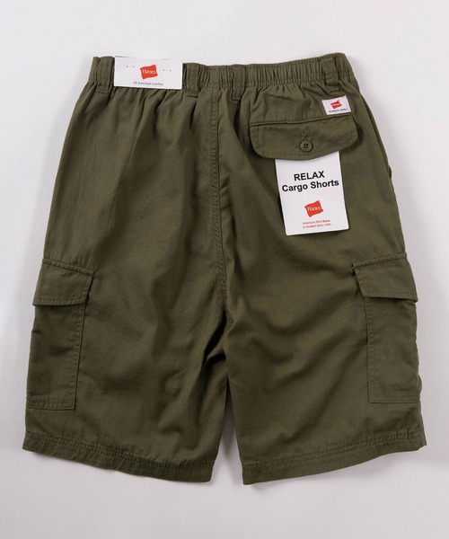 HANES(ヘインズ)の「【78】【Hanes/ヘインズ】チノクロス カーゴ ショートパンツ/ハーフパンツ(その他パンツ・メンズ・ベージュ/ブラック/ネイビー/カーキ・XL/L/M)」の12枚目の写真