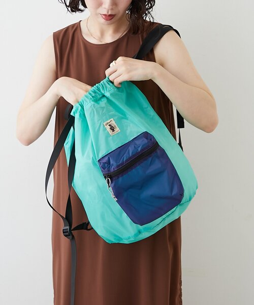 BIRTHDAY BAR(バースデイバー)の「【COBMASTER コブマスター】COB SUN NAPSACK(バックパック/リュック・レディース・ミント/サックスブルー・0)」の1枚目の写真
