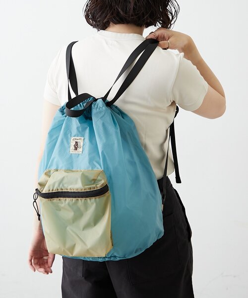 BIRTHDAY BAR(バースデイバー)の「【COBMASTER コブマスター】COB SUN NAPSACK(バックパック/リュック・レディース・ミント/サックスブルー・0)」の5枚目の写真