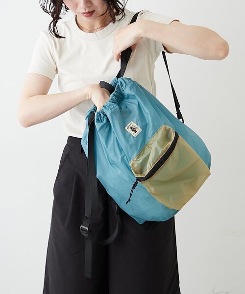 BIRTHDAY BAR(バースデイバー)の「【COBMASTER コブマスター】COB SUN NAPSACK(バックパック/リュック・レディース・ミント/サックスブルー・0)」の6枚目の写真