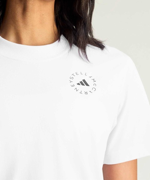 adidas by Stella McCartney(アディダスバイステラマッカートニー)の「TrueCasuals レギュラー スポーツウェア Tシャツ【adidas by Stella McCartney】 / アディダス adidas(Tシャツ/カットソー・レディース・ホワイト・SMALL/MEDIUM/LARGE/X-LARGE/XX-LARGE)」の3枚目の写真