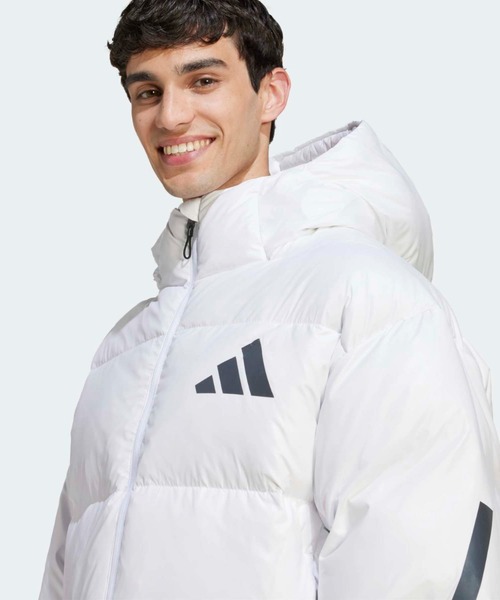 adidas(アディダス)の「ADIDAS Z.N.E.パファー クライマウォーム ダウンジャケット / アディダス adidas(ダウンジャケット/コート・メンズ・ホワイト・XX-LARGE/LARGE/3XL/SMALL/MEDIUM/X-LARGE/X-SMALL)」の5枚目の写真