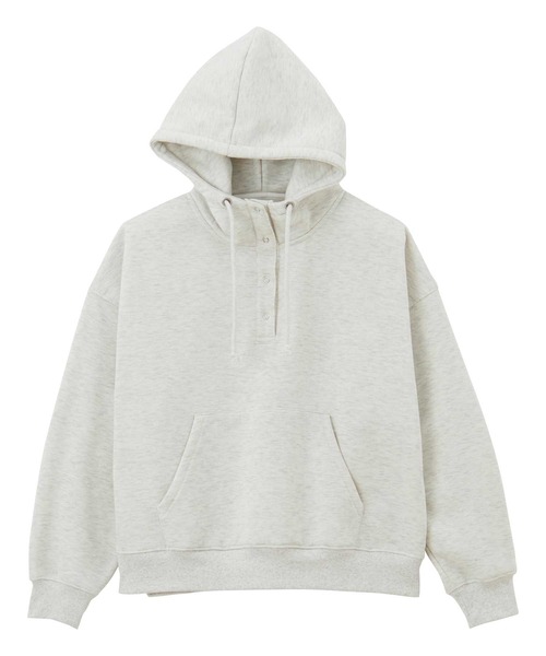 GeeRA(ジーラ)の「アノラック風裏起毛パーカー(パーカー・レディース・ブラック/オートミール・X-LARGE/LARGE/MEDIUM)」の18枚目の写真