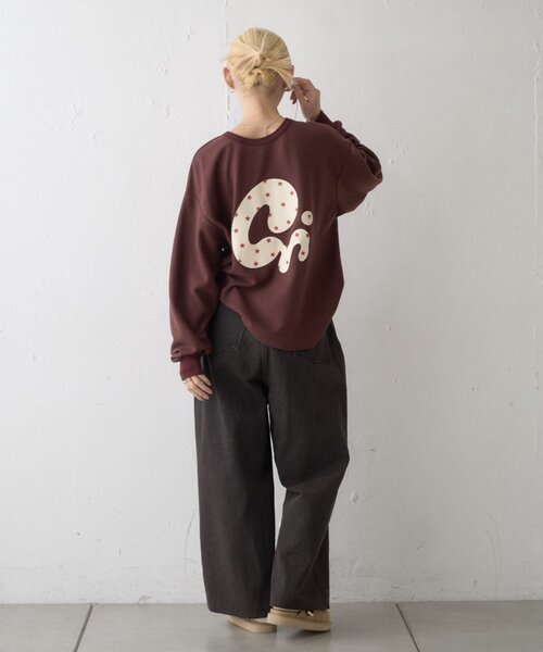 CIAOPANIC TYPY(チャオパニックティピー)の「【UNISEX】ベルト付きオーバーダイ加工ワイドデニムパンツ(デニムパンツ・レディース・ブルー/ブラウン・LARGE/MEDIUM)」の19枚目の写真