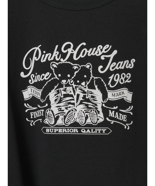 PINK HOUSE(ピンクハウス)の「テディベアラベルプリントカットソー(Tシャツ/カットソー・レディース・キナリ/レッド/ブルー/ブラック・LARGE/MEDIUM)」の14枚目の写真