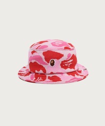 A BATHING APE | ONE POINT ABC CAMO JACQUARD KNIT BUCKET HAT(ハット)