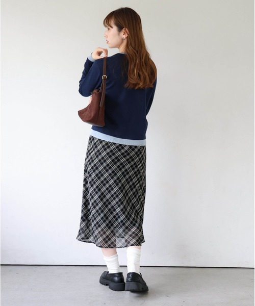 tiptop（ティップトップ）の「アソート柄スカート（スカート・レディース・ブラウン/ブラック系その他/ブラック/ブラック系その他3/ブラウン系その他/ブラック系その他2・SHORT/LONG）」の16枚目の写真