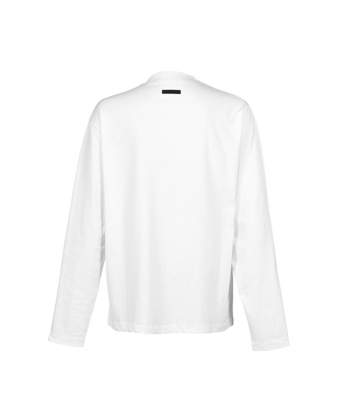 FOG ESSENTIALS（エフオージーエッセンシャルズ）の「CLASSIC LONG SLEEVE TEE（Tシャツ/カットソー・メンズ・ホワイト・X-SMALL/LARGE/MEDIUM/SMALL/X-LARGE）」の2枚目の写真