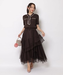 シアーフリルスカート