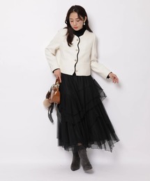 シアーフリルスカート