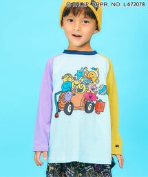 sanrio | MR.MEN LITTLE MISS ラグラン長袖Tシャツ(Tシャツ/カットソー)