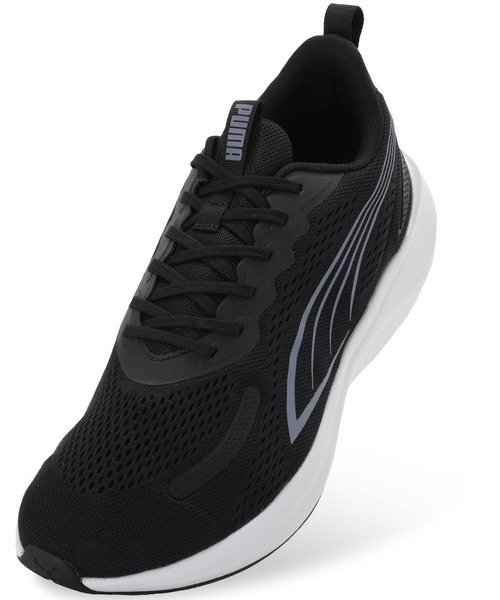 PUMA(プーマ)の「PUMA/プーマ SOFTRIDE MOVE ON U JF ソフトライド ムーブオン 313415(スニーカー・メンズ・ブラック/ホワイト・25.0cm/24.0cm/23.0cm/26.5cm/25.5cm/28.0cm/27.0cm/26.0cm/27.5cm/24.5cm/23.5cm)」の11枚目の写真