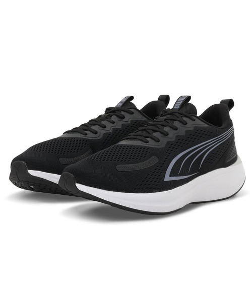 PUMA(プーマ)の「PUMA/プーマ SOFTRIDE MOVE ON U JF ソフトライド ムーブオン 313415(スニーカー・メンズ・ブラック/ホワイト・25.0cm/24.0cm/23.0cm/26.5cm/25.5cm/28.0cm/27.0cm/26.0cm/27.5cm/24.5cm/23.5cm)」の9枚目の写真