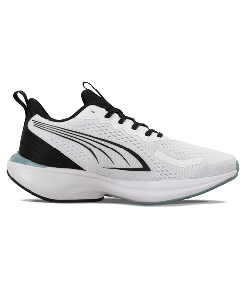 PUMA(プーマ)の「PUMA/プーマ SOFTRIDE MOVE ON U JF ソフトライド ムーブオン 313415(スニーカー・メンズ・ブラック/ホワイト・25.0cm/24.0cm/23.0cm/26.5cm/25.5cm/28.0cm/27.0cm/26.0cm/27.5cm/24.5cm/23.5cm)」の3枚目の写真