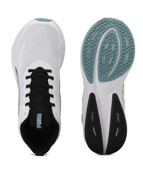 PUMA(プーマ)の「PUMA/プーマ SOFTRIDE MOVE ON U JF ソフトライド ムーブオン 313415(スニーカー・メンズ・ブラック/ホワイト・25.0cm/24.0cm/23.0cm/26.5cm/25.5cm/28.0cm/27.0cm/26.0cm/27.5cm/24.5cm/23.5cm)」の5枚目の写真