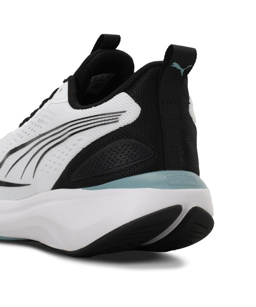 PUMA(プーマ)の「PUMA/プーマ SOFTRIDE MOVE ON U JF ソフトライド ムーブオン 313415(スニーカー・メンズ・ブラック/ホワイト・25.0cm/24.0cm/23.0cm/26.5cm/25.5cm/28.0cm/27.0cm/26.0cm/27.5cm/24.5cm/23.5cm)」の7枚目の写真