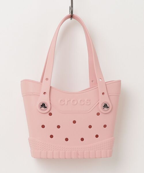 crocs（クロックス）の「クロックス crocs Crocs Classic Small Tote（トートバッグ・メンズ・ベビーピンク・ONE SIZE）」の6枚目の写真