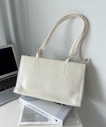 【apresjour mignon×ARIAZ】フェイクレザースクエアバッグ