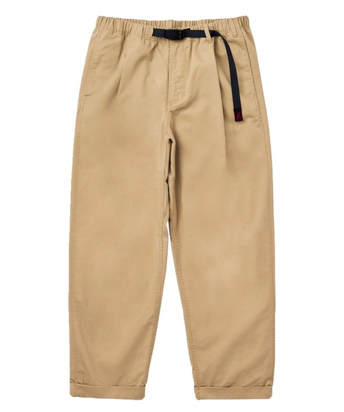 Gramicci(グラミチ)の「Gramicci / T/C TWILL TUCK TAPERED PANT / GMP4-SJP10 秋服 冬服(チノパンツ・メンズ・ブラック/チャコール/ベージュ・S/M/XL/L)」の3枚目の写真