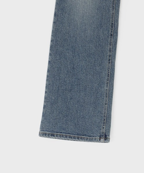 BLACKUP（ブラックアップ）の「[B-DENIM] LOW POCKET BOOTS-CUT 058（デニムパンツ・レディース・ブルー・LARGE/MEDIUM/SMALL）」の3枚目の写真