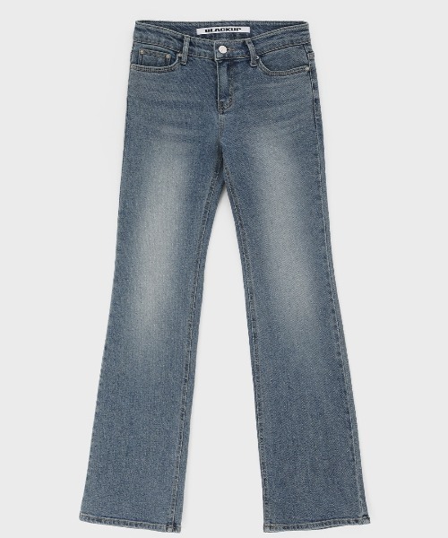 BLACKUP（ブラックアップ）の「[B-DENIM] LOW POCKET BOOTS-CUT 058（デニムパンツ・レディース・ブルー・LARGE/MEDIUM/SMALL）」の9枚目の写真