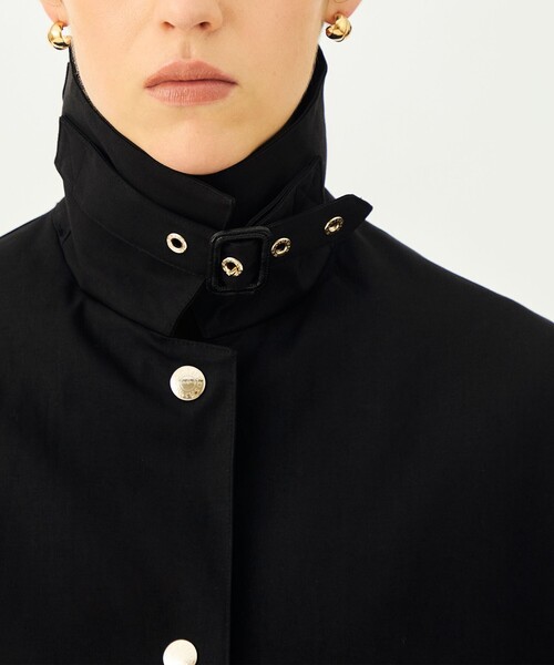 Mackintosh(マッキントッシュ)の「【別注】MACKINTOSH WILTON EX コート(ステンカラーコート・レディース・ブラック系その他・8)」の13枚目の写真