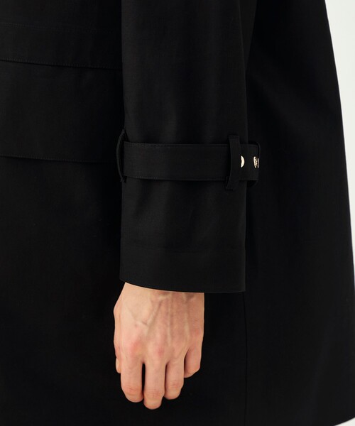 Mackintosh(マッキントッシュ)の「【別注】MACKINTOSH WILTON EX コート(ステンカラーコート・レディース・ブラック系その他・8)」の4枚目の写真