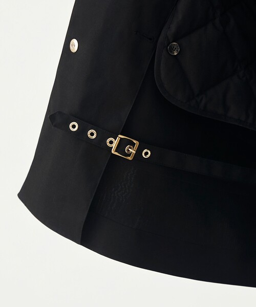 Mackintosh(マッキントッシュ)の「【別注】MACKINTOSH WILTON EX コート(ステンカラーコート・レディース・ブラック系その他・8)」の7枚目の写真